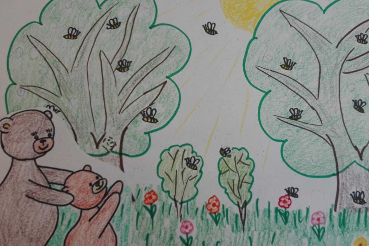 Predstava Čebelice in medvedek